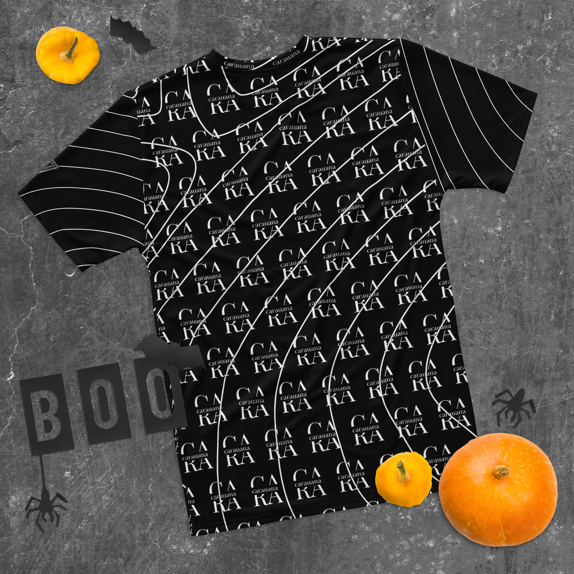 CaRaUaNa Men's t-shirt black LUX