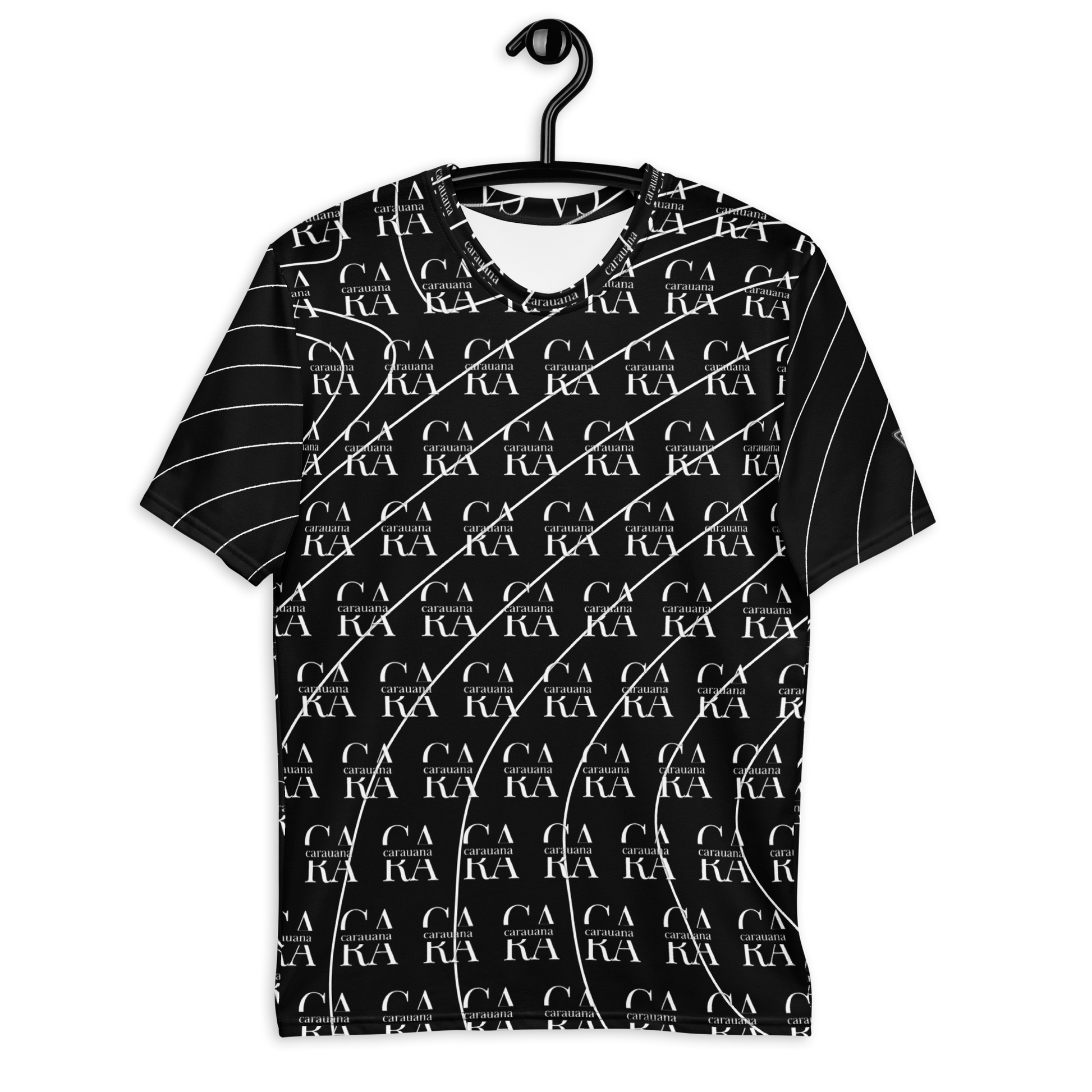 CaRaUaNa Men's t-shirt black LUX