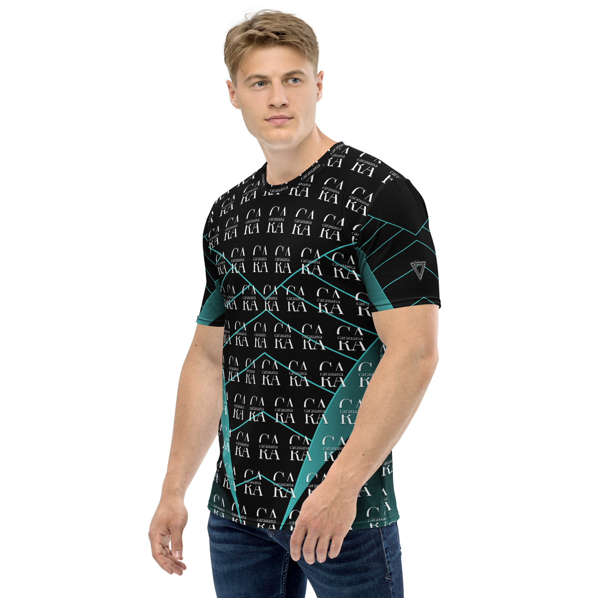 CaRaUaNa Men's t-shirt Green Famous Carauana Store
