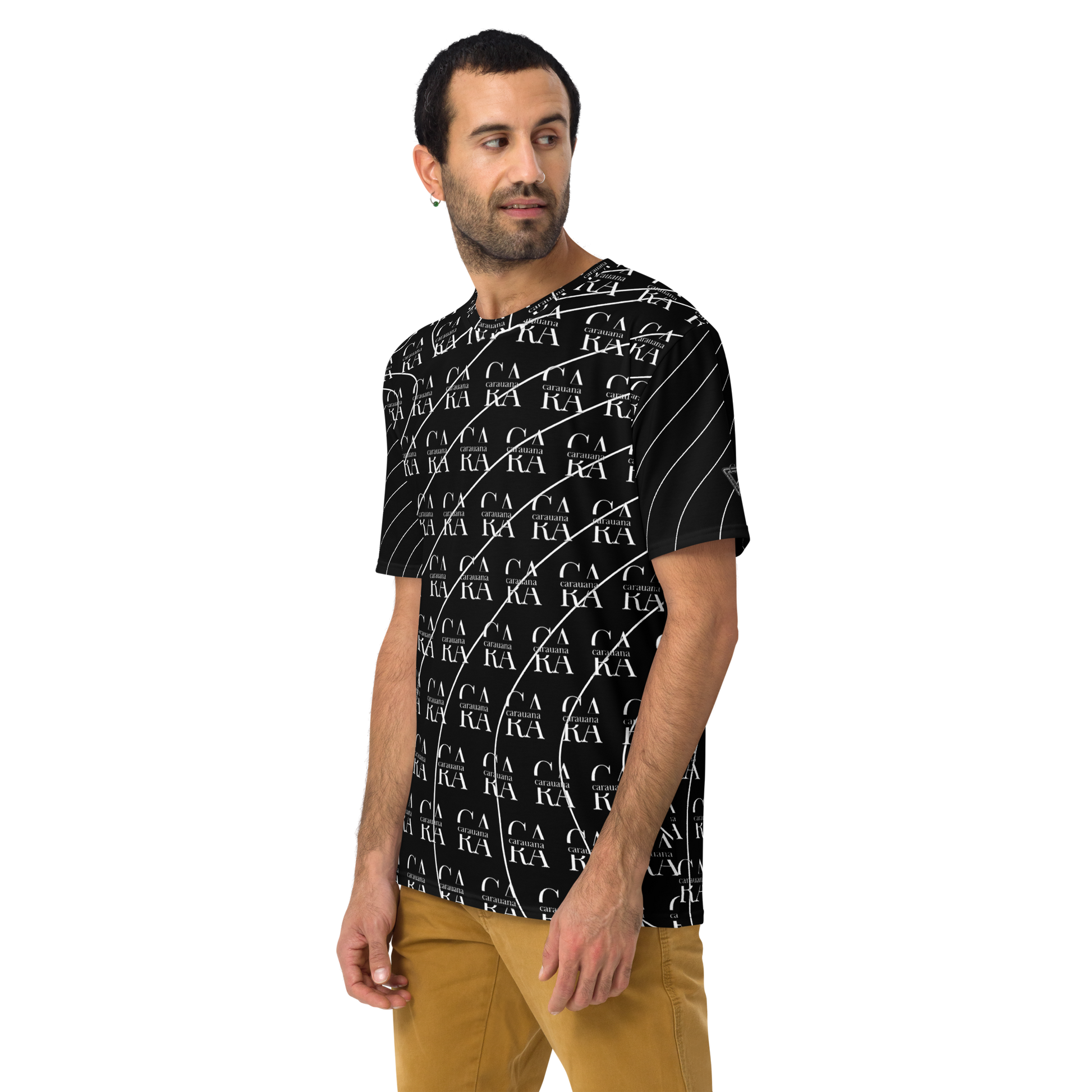 CaRaUaNa Men's t-shirt black LUX