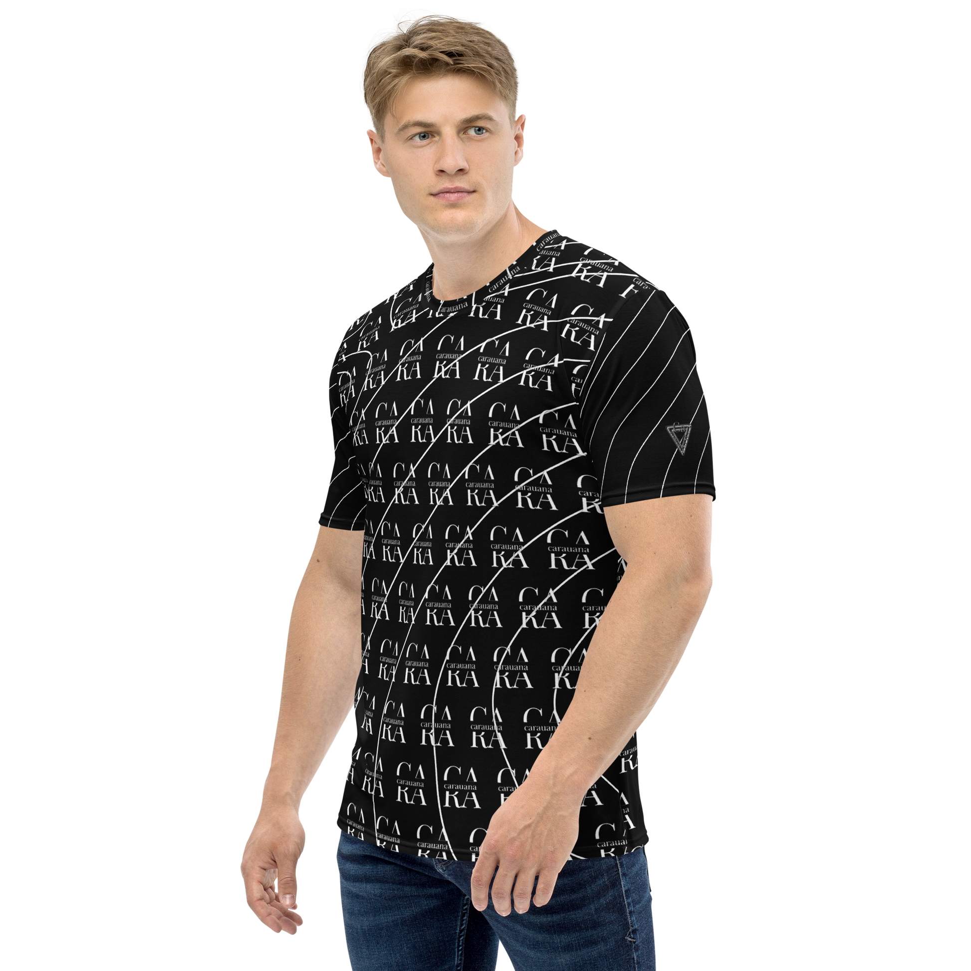 CaRaUaNa Men's t-shirt black LUX