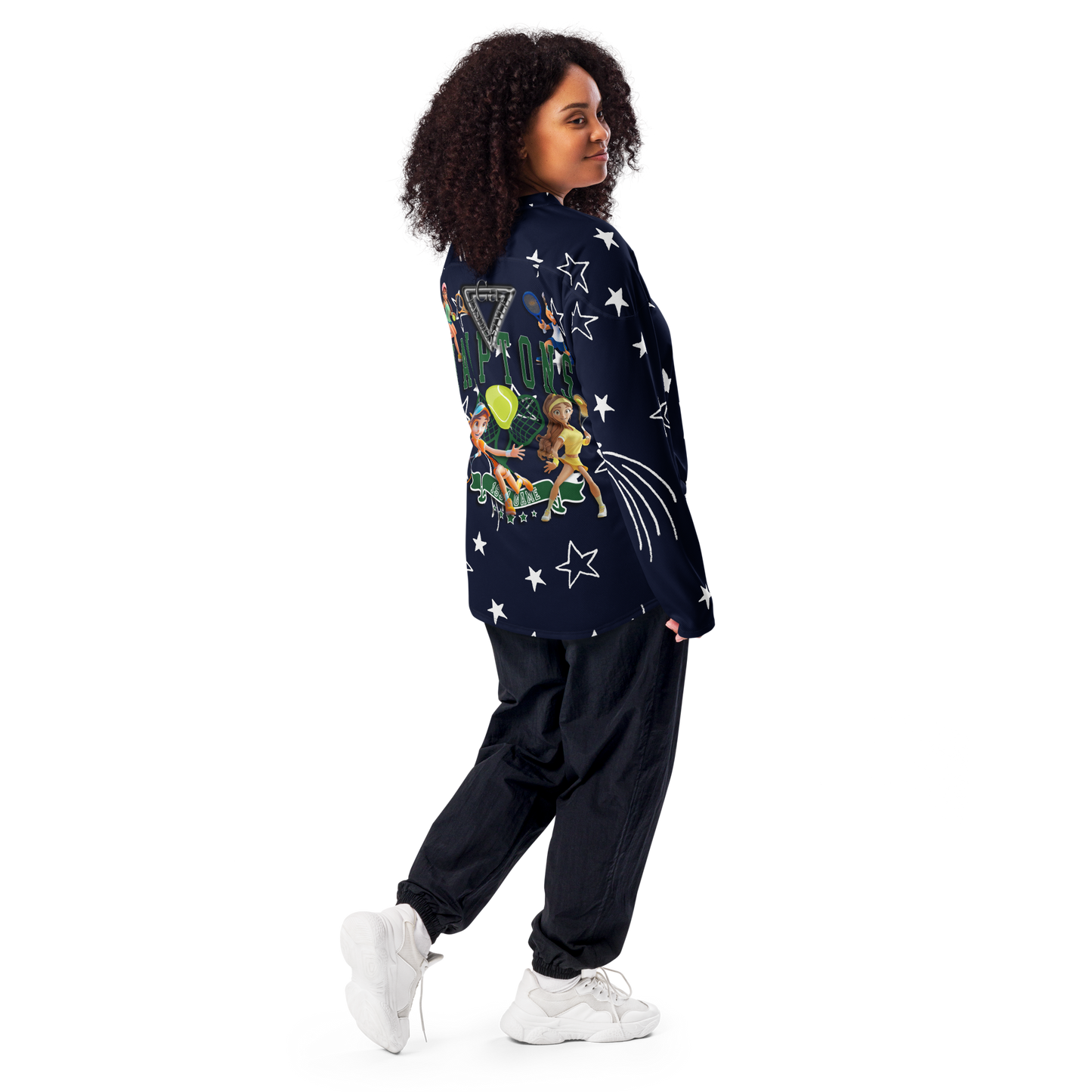 🎾Premium® Sweatshirt CaRaUaNa Tennis Blue Star