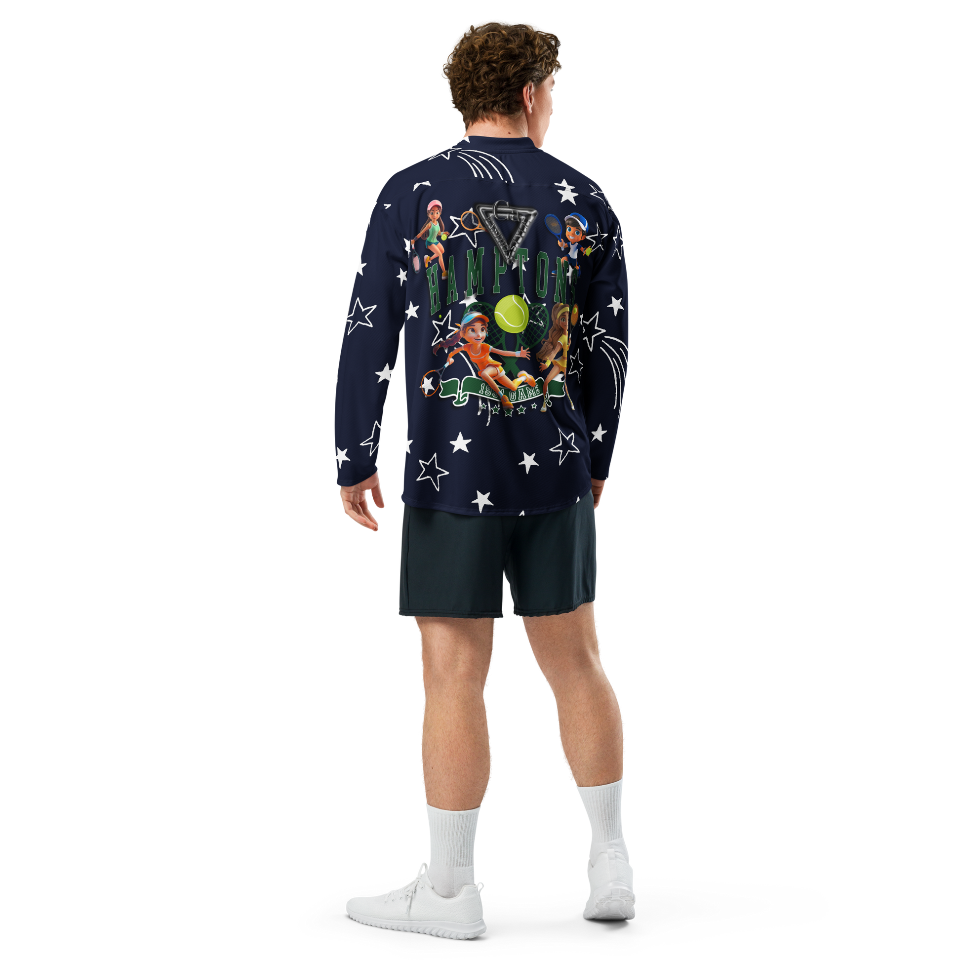 🎾Premium® Sweatshirt CaRaUaNa Tennis Blue Star