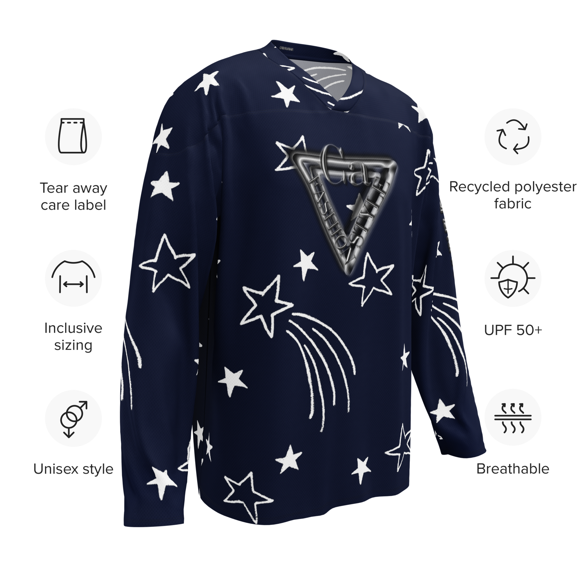 🎾Premium® Sweatshirt CaRaUaNa Tennis Blue Star