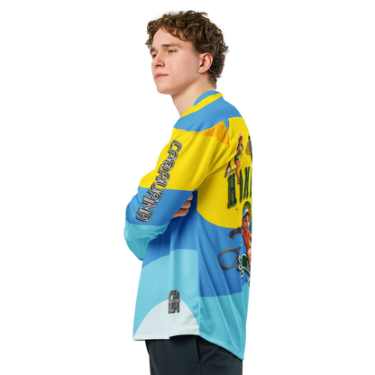 🥎 Premium® CaRaUaNa Tennis Sweatshirt – Yellow