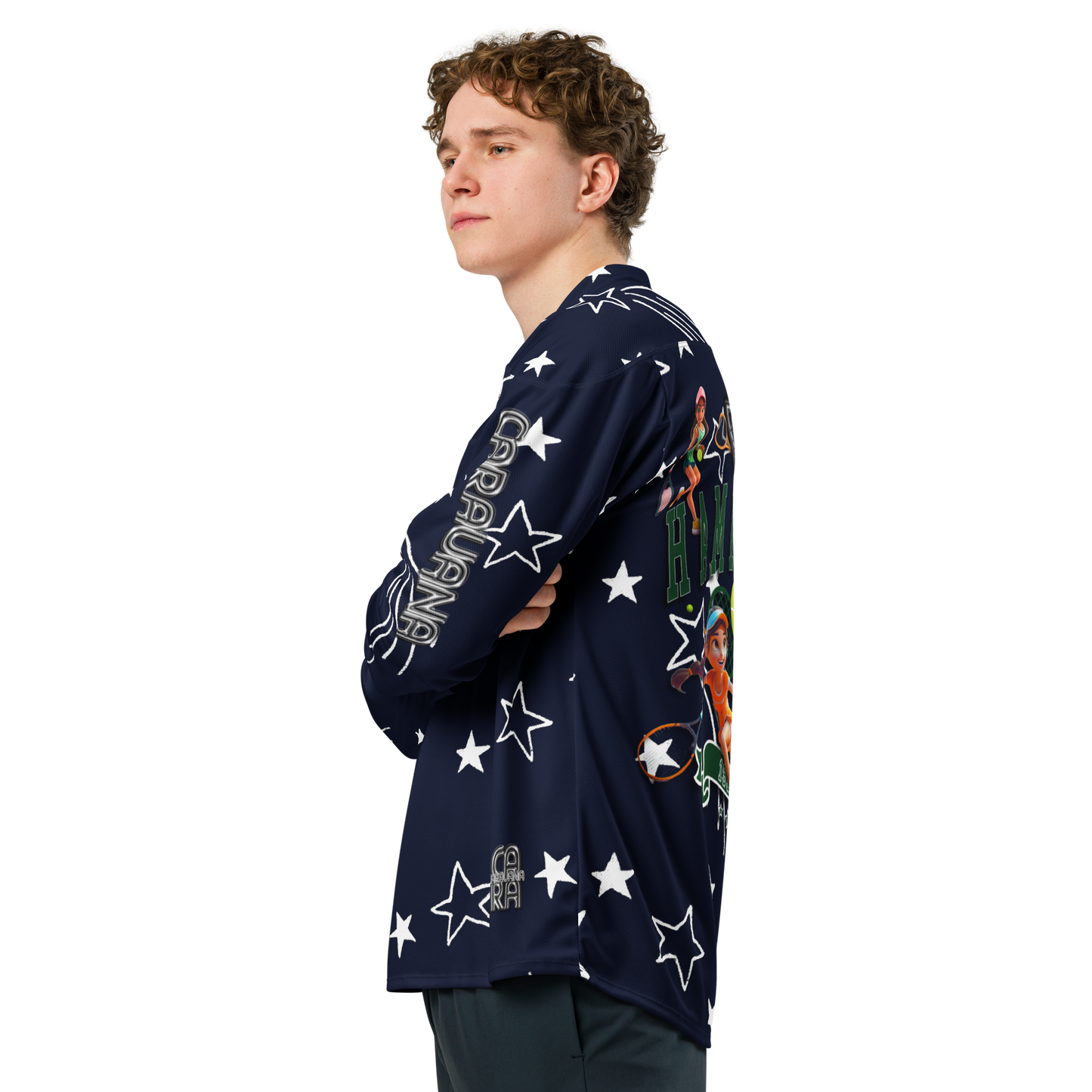 🎾Premium® Sweatshirt CaRaUaNa Tennis Blue Star