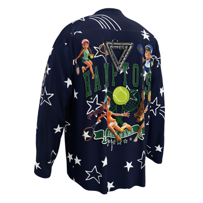 🎾Premium® Sweatshirt CaRaUaNa Tennis Blue Star