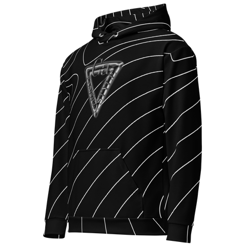 CaRaUaNa Unisex Hoodie Black Branded