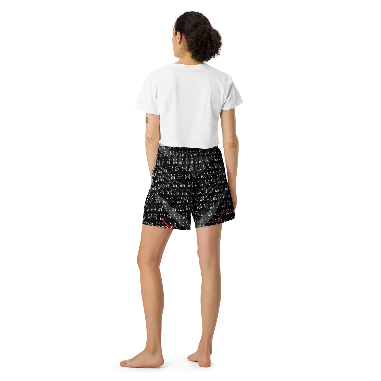 CaRaUaNa Athletic Shorts Unisex black Elegant