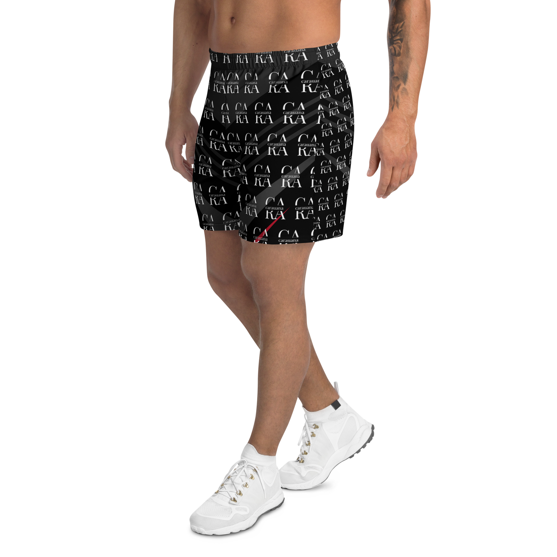 CaRaUaNa Athletic Shorts Unisex black Elegant