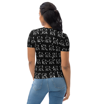 Women's T-shirt black VIP Carauana Store