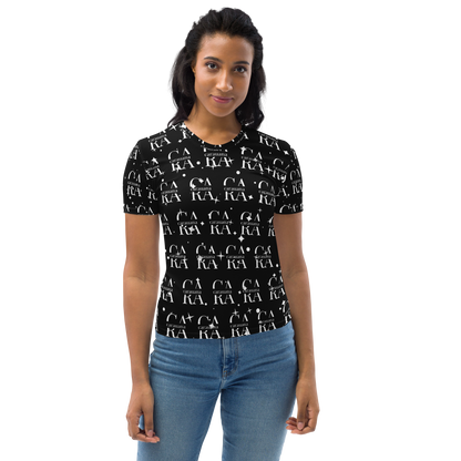 Women's T-shirt black VIP Carauana Store