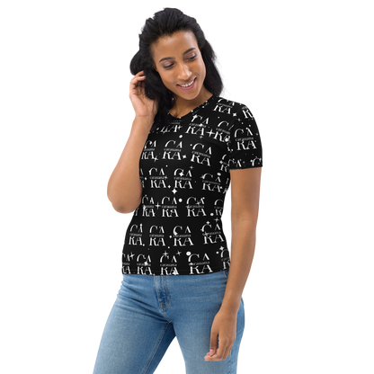 Women's T-shirt black VIP Carauana Store