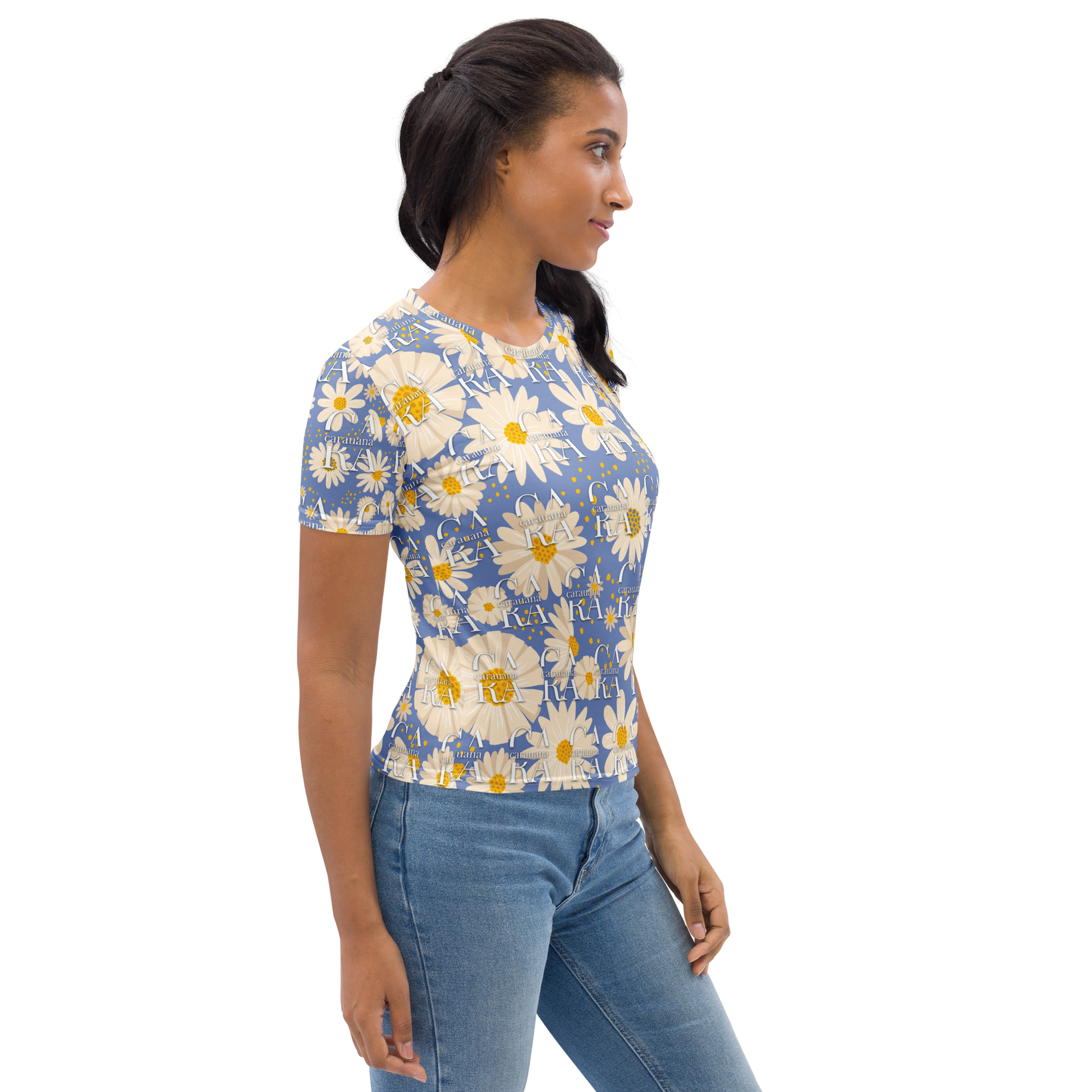 CaRaUaNa Women's T-shirt Jasmin Carauana Store