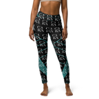 CaRaUaNa Leggings SPORT black Green Famous Carauana Store