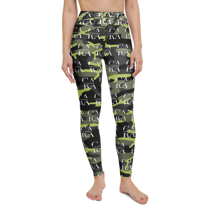 CaRaUaNa Leggings SPORT Green ARMY Carauana Store