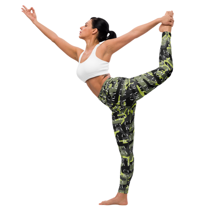 CaRaUaNa Leggings SPORT Green ARMY Carauana Store