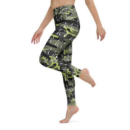 CaRaUaNa Leggings SPORT Green ARMY Carauana Store