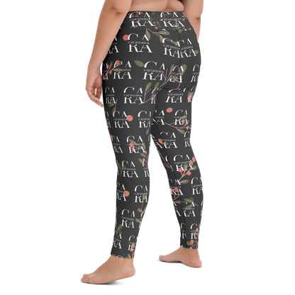 CaRaUaNa Leggings SPORT Black fruit Carauana Store