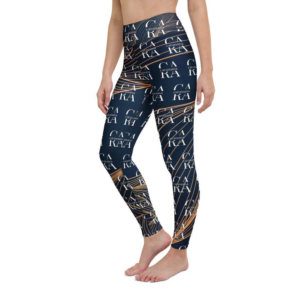 CaRaUaNa Leggings SPORT blue gold Carauana Store