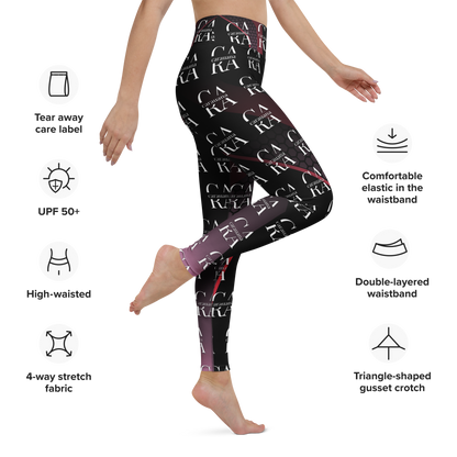 CaRaUaNa Leggings SPORT black Pink Carauana Store