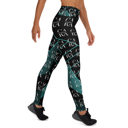 CaRaUaNa Leggings SPORT black Green Famous Carauana Store