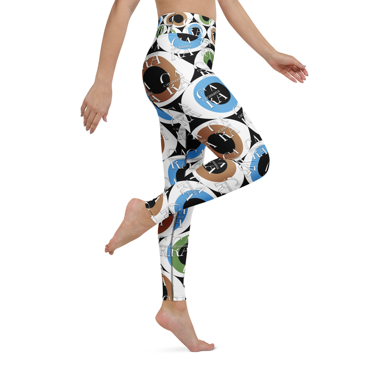 CaRaUaNa Leggings SPORT Pattern Eye Carauana Store