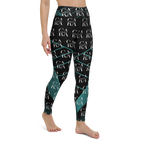 CaRaUaNa Leggings SPORT black Green Famous Carauana Store