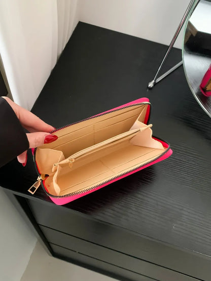 PU Leather Solid Color Wallet Carauana Store