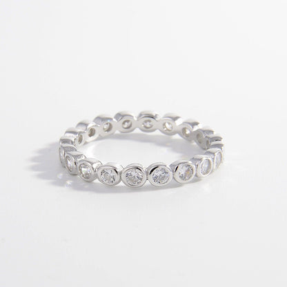 925 Sterling Silver Zircon Ring Carauana Store
