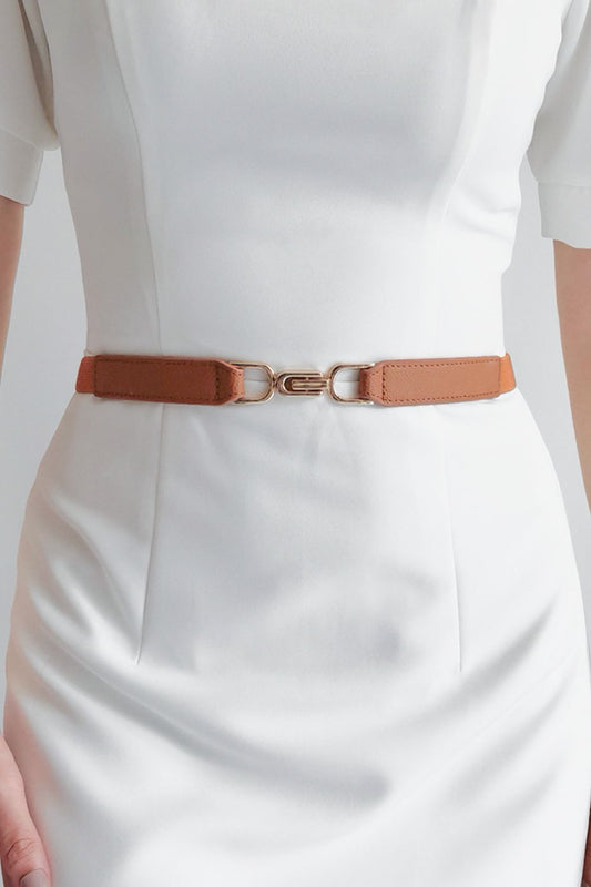 Alloy Buckle Elastic Belt Carauana Store