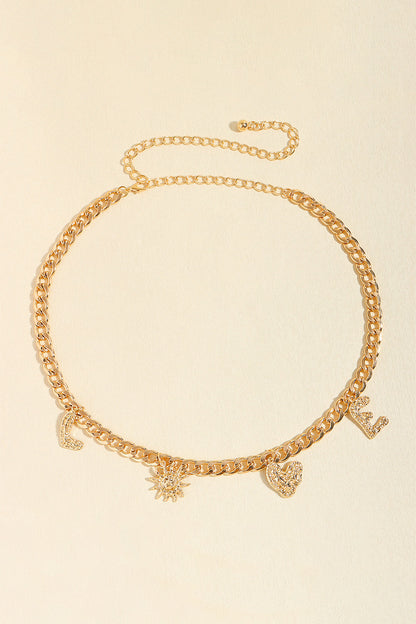 LOVE Alloy Belt Carauana Store