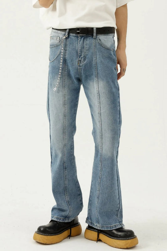 Raw Hem Jeans with Pockets Carauana Store