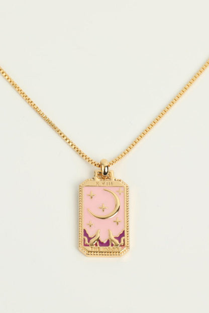 Tarot Card Pendant Copper Necklace Carauana Store
