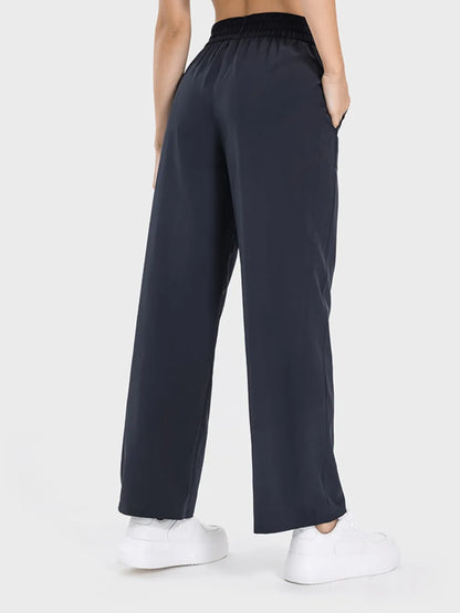 Millennia Drawstring Pocketed Active Pants Carauana Store