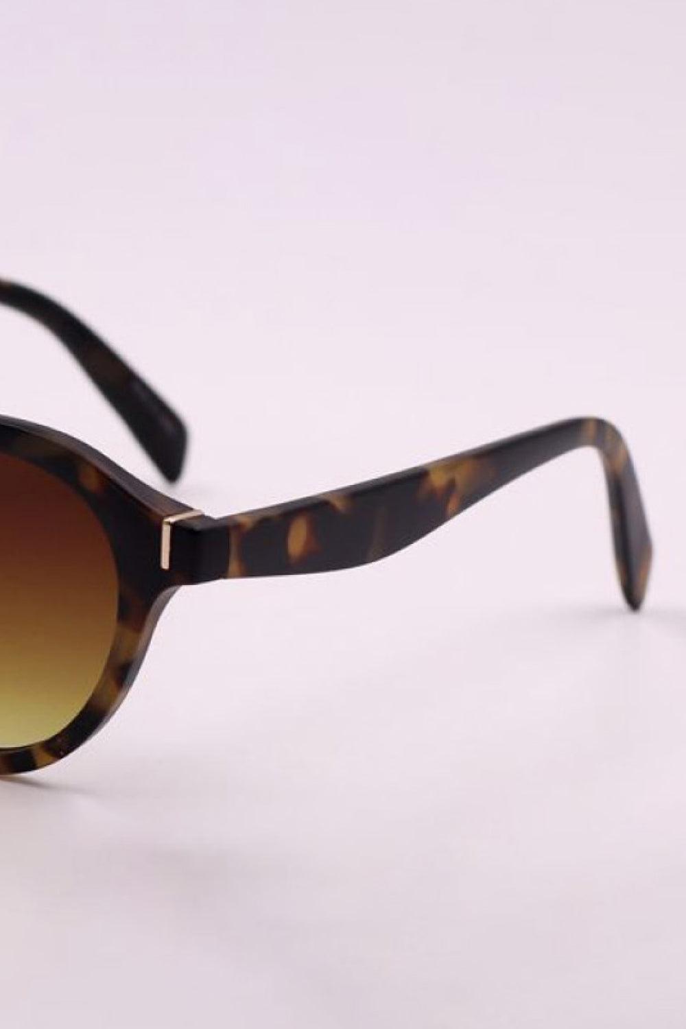 3-Piece Round Polycarbonate Full Rim Sunglasses Carauana Store