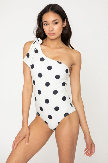 Marina West Swim Deep End One-Shoulder One-Piece Swimsuit Carauana Store