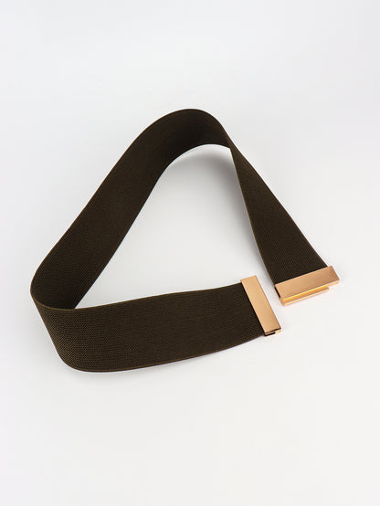 Alloy Buckle Elastic Belt Carauana Store