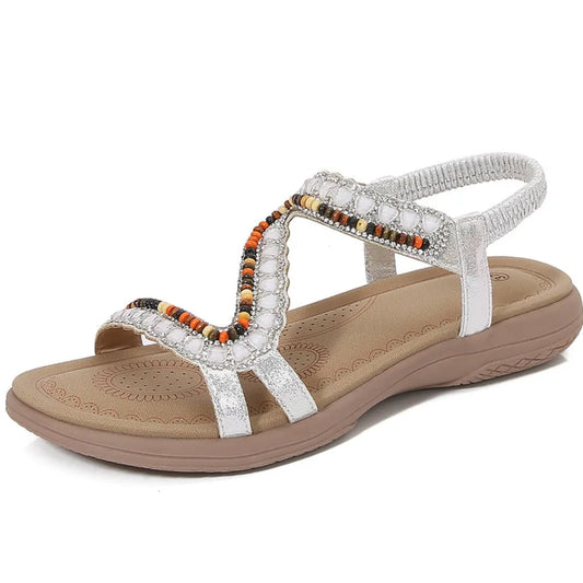 Open Toe Flats Sandals