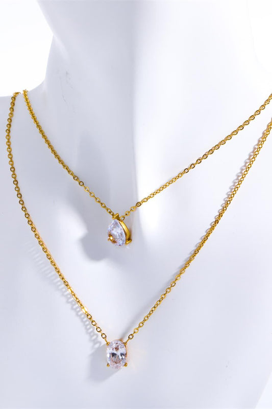 Stainless Steel Geometrical Shape Necklace Carauana Store