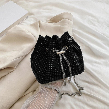 diamond clutch shoulder bag Shinny Rhinestone Evening Shoulder Bags Carauana Store