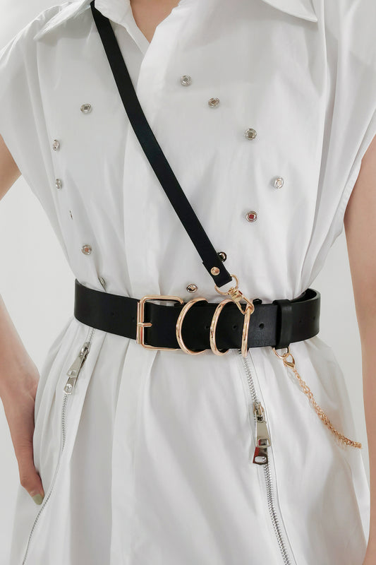 Punk PU Belt Carauana Store