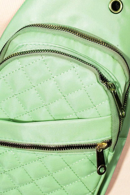 Fame Multi-Layer Zipper Crossbody Bag Carauana Store
