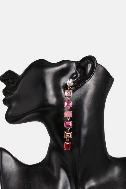 Geometrical Shape Resin Dangle Earrings Carauana Store