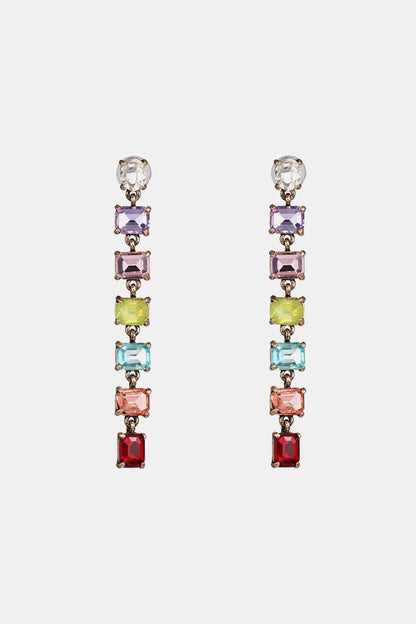 Geometrical Shape Resin Dangle Earrings Carauana Store