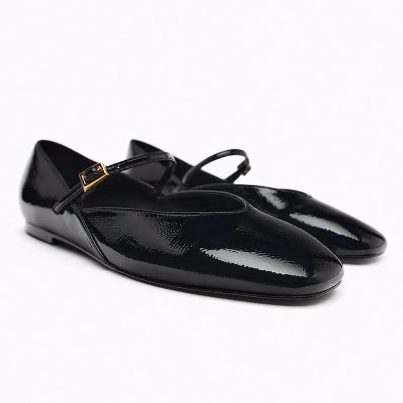 Round Toe Flats Slip-Ons Carauana Store