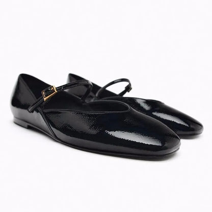 Round Toe Flats Slip-Ons Carauana Store