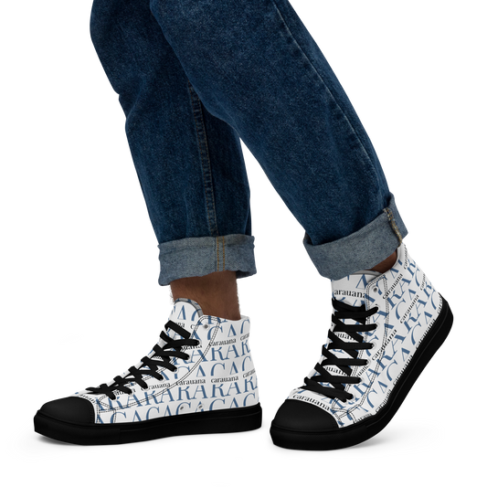 CARAUANA Fashionable high top canvas black ladies Carauana Store