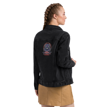 CaRaUaNa Original denim jacket Black Carauana Store