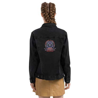 CaRaUaNa Original denim jacket Black Carauana Store